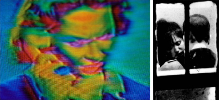 <h6> TV Shots, 1972 @ Harry Gruyaert - Dirty Windows, 1994 @ Merry Alpern</h6>